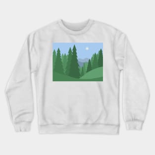 Summer in the mountains Crewneck Sweatshirt